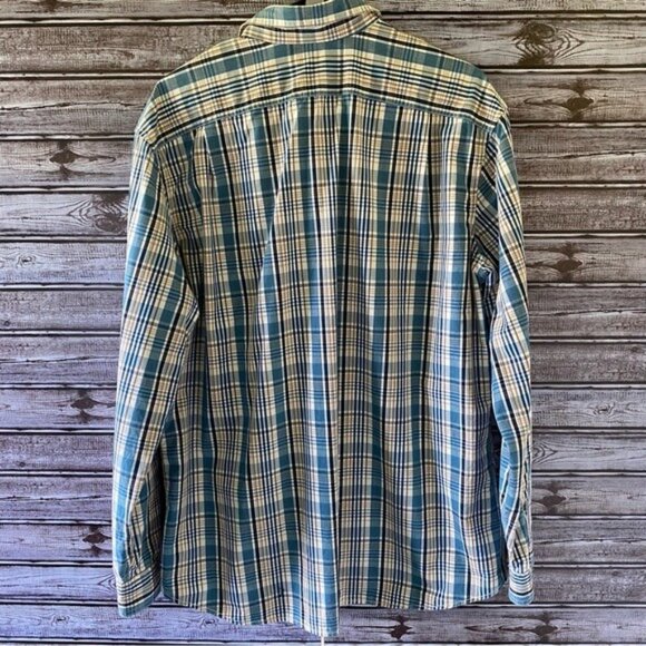 Eddie Bauer Men's Classic Fit Long-Sleeved Button-Down Shirt Size L - Picture 2 of 9
